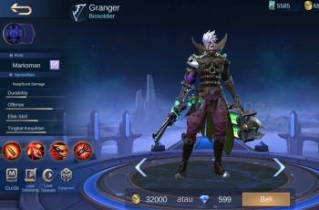 Granger Mobile Legends. (HiTekno.com)