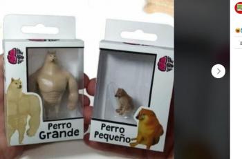 Postingan action figure dari bintang meme ini viral. (Facebook/ WEIRDnet)