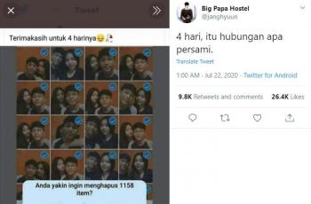 Putus setelah 4 hari pacaran. (twitter/janghyuun)