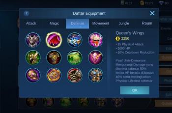 Queen's Wing. (Mobile Legends)