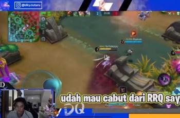 Tuturu keluar dari RRQ. (youtube/TUTURUUU)