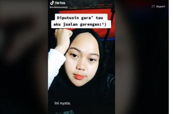 Curhatan cewek ini viral di TikTok. (TikTok/ anianiansawah)