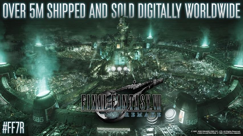 Final Fantasy VII Remake terjual 5 juta copy. (Square Enix)
