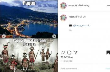 Daerah di Indonesia dari mata orang Jakarta. (instagram/receh.id)