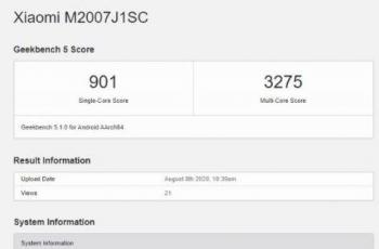 Xiaomi Mi 10 Ultra muncul di situs benchmark. (Geekbench)
