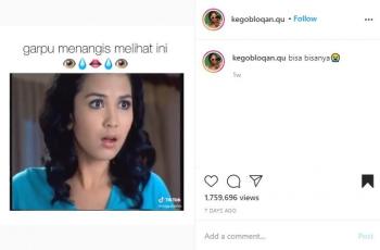 Adegan sinetron Cinta Fitri. (instagram/kegoblogan.qu)