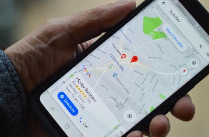 Cara menghapus label di Google Map, langsung melalui aplikasi