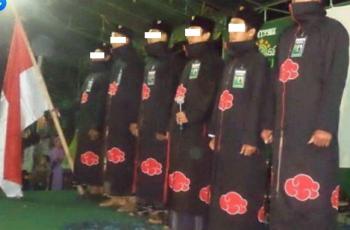 Penampakan Akatsuki ''tobat''. (Facebook/ Rakyat +62)