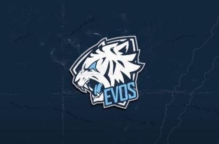 Logo EVOS. (EVOS TV)