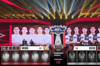 Alter Ego vs RRQ Hoshi di Final MPL Indonesia Season 6. (MPL Indonesia)