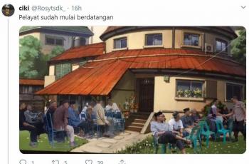 Meme Melayat Naruto. (Twitter)