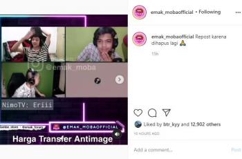 Harga transfer Antimage. (instagram/emak_mobaofficial)
