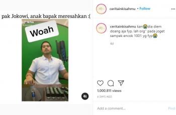 Kaesang Pangarep bikin video TikTok. (instagram/ceritainkisahmu)