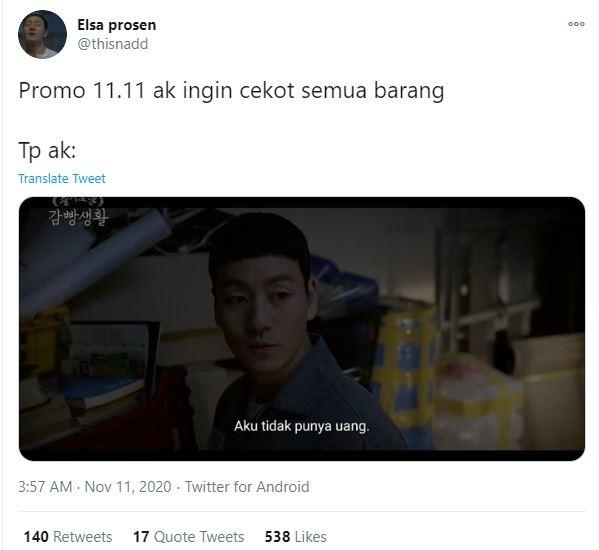 Meme promo 11.11. (Twitter/ thisnadd)