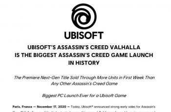Rilis resmi dari Ubisoft mengenai Assassin's Creed Valhalla. (Ubisoft via Globenewswire)