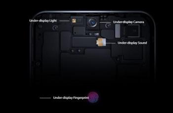 Teknologi kamera under display milik ZTE Axon 20 5G. (ZTE)