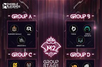 Pembagian grup di M2 World Championship. (Instagram/ mpl.id.official)