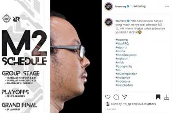 Jadwal M2 World Championship. (Instagram/ teamrrq)