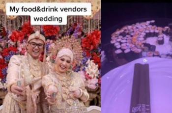 Pernikahan mewah. (Tiktok/@nurkhadija98)