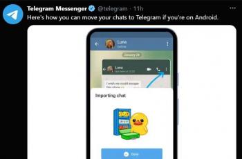 Makin mudah pindahkan chat dari WhatsApp ke Telegram. (Twitter/ Telegram)