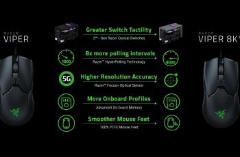 Razer Viper 8KHz, Mouse Gaming yang Diklaim Tercepat di Dunia. (Razer)