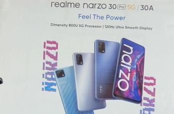 Bocoran mengenai Realme Narzo 30 Pro. (Twitter/ Shubham87873762)B