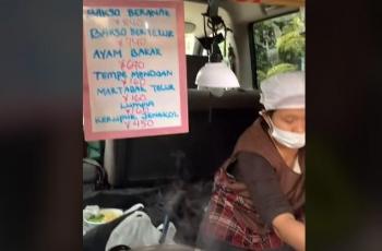 Bakso dan tempe mendoan yang dijual di Jepang ini bikin salfok. (TikTok/ @akulibra02)