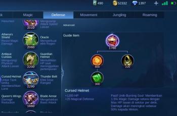 Item Helm Terkutuk. (Legenda Seluler)