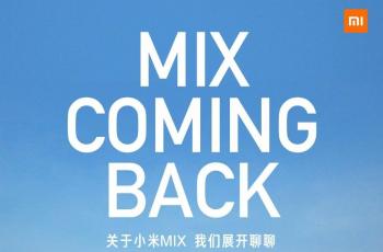 Poster peluncuran Mi Mix. (Xiaomi)