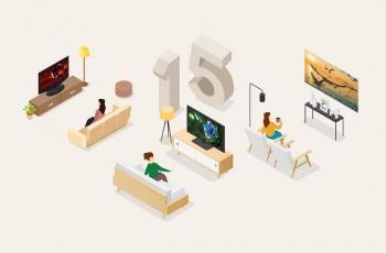 15 tahun Samsung TV kuasai pasar. (Samsung)