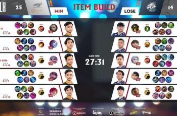 Game pertama Genflix Aerowolf vs EVOS dimenangkan oleh Aerowolf. (YouTube/ MPL Indonesia)