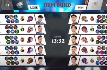 Game kedua Genflix Aerowolf vs EVOS dimenangkan oleh Aerowolf. (YouTube/ MPL Indonesia)