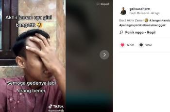 Curhatan cowok yang ditembak bocil ini bikin netizen ngakak. (TikTok/ @gaksusahbre)