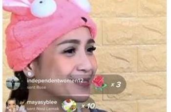 Keseruan belanja online bareng Nagita Slavina di TkTok. (dok. TikTok)