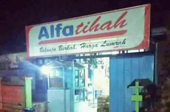 Minimarket unik. (Twitter/@txtfrombrand)