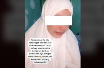 Curhatan wanita yang membakar suvenir gegara ditinggalkan tunangannya ini bikin netizen sedih. (TikTok/ @dewi_ssartika)