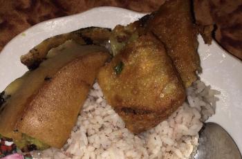 Lauk nyeleneh. (Twitter/@FOODFESS2)