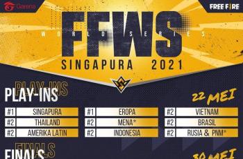 Skema pertandingan Free Fire World Series atau FFWS. (Instagram/ ff.esports.id)