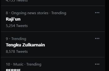 Kabar Tengku Zulkarnain di trending topik Indonesia (10/5/2021). (Twitter)