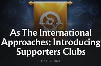 Fitur Supporters Clubs. (Dota2)