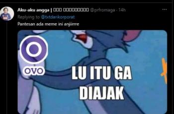 Meme viral di Twitter. (Twitter)
