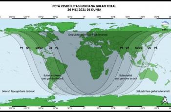 Peta Fase Super Blood Moon. (BMKG)