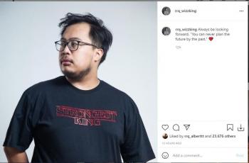 Postingan terbaru dari Wizzking memancing spekulasi tersendiri. (Instagram/ rrq_wizzking)