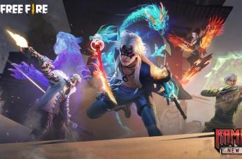 Free Fire - dari kiri ke kanan: Rajah, Drake, Aurora, dan Speedy. (Garena)