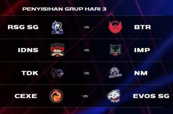 Jadwal MSC Hari ini, 09 Juni 2021. Penyisihan Grup Hari 3 MSC 2021. (MSC Mobile Legends)
