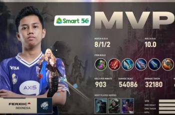 Ferxiic jadi MVP game kedua. (YouTube/ MPL Indonesia)