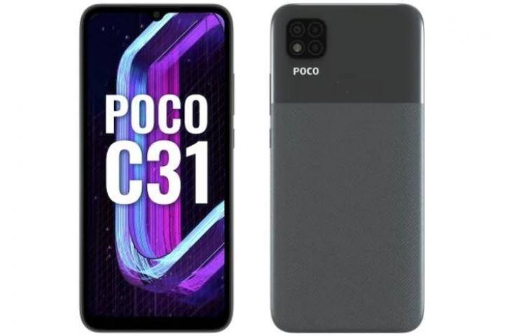 POCO C31. (POCO India)
