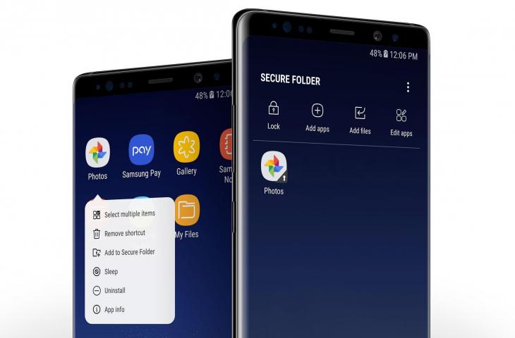 Samsung Secure Folder. (Samsung)