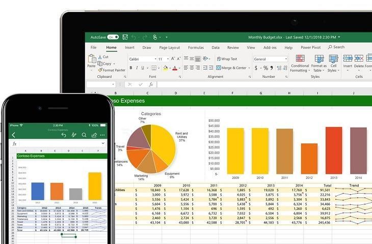 Microsoft Excel. (Microsoft)