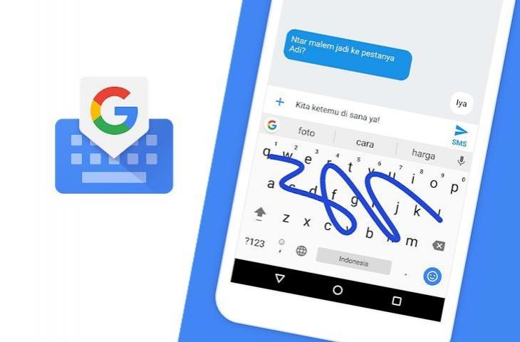 Aplikasi Gboard - Keyboard Google. (HiTekno.com)